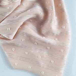 روسری حریر اشکی گلبهی