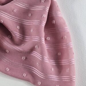 روسری حریر اشکی صورتی